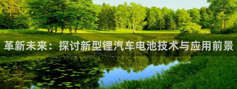 优发国际网站178：革新未来：探讨新型锂汽车电池技术与应用前景